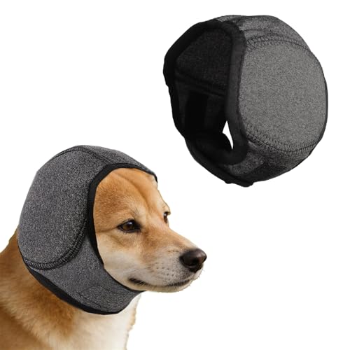 LUFFLOK 2 Stück Ohrenschutz Hund, Verstellbare Gehörschutz für...