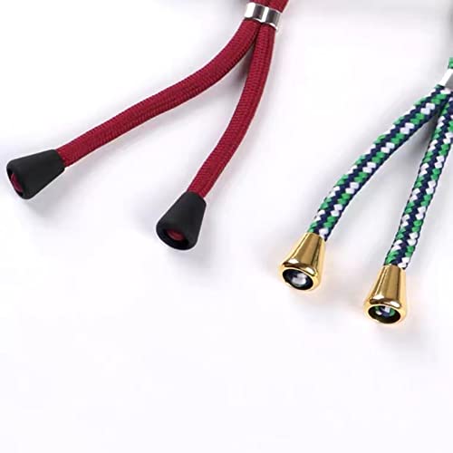 100 Pcs 4 Colors Alloy Conical Bell Metal Cord Rope Locks Fastener Ends Zipper Pull Ends Toggle Clip For Lanyard Clothes Backpack Shoe Bag Diy #TOP3