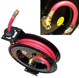 1/2" x 25 Feet Air Rubber Hose Retractable 300 PSI