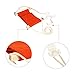 AccMart Adjustable Mini Foot Rest Stand Office Desk Feet Hammock Orange