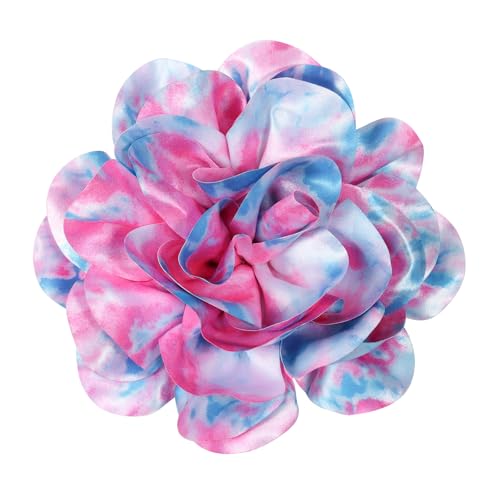 Moño grande para cabello oversize flor 7.8 pulgadas miniatura 2