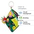 كتاب LAMAZE Bitty Bug Soft Baby Book - كتاب أطفال عالي التباين مع صفحات من القماش المجعد - كتب حسية للأطفال من سن 6 أشهر وما فوق