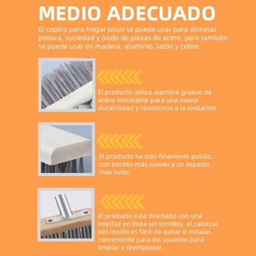 Escoba de alambre 18 Imagen adicional