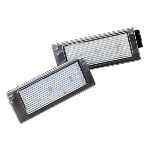 Luces de matrícula para Laguna 3 Megane 3 y Master 3 pack de 2 unidades