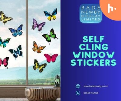 Self Cling Window Stickers For Your Home And Offices