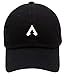 APEX Legends Logo Embroidered Soft Crown Unisex Baseball Dad Hat Black