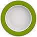 Produktbild Ornamin Schale mit Kipp-Trick Ø 15,5 cm grün | Spezialteller mit Randerhöhung für selbstständiges Essen | Esshilfe, Melamin, Anti-Rutsch Schale, Tellerranderhöhung