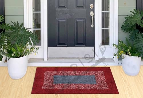 Image of Cotton Kitchen Doormat Rectangular Floor Mat Anti-Slip Soft Washable Printed Designer for Kitchen Room Offices (120L x 40W & 60L x 40W Centimetre) Design-6