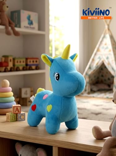 Image of Unicorn Magic Plush Soft Toy 35cm | Super Soft Stuffed Animal for Kids | Animal Soft Toy Cuddle Companion | Perfect Birthday & Baby Gift for Girls & Boys