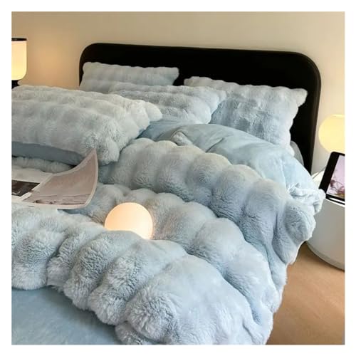 Parure de lit moelleuse hiver contre les nuits froides et frissons au lit