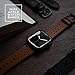 MIFA Made for Apple Watch Band 49mm 46mm 45mm 44mm, Genuine Leather iWatch Bands for Men Women, Replacement Loop Vintage iWatch Strap for Ultra 2 1 Series 10 9 SE, Brown