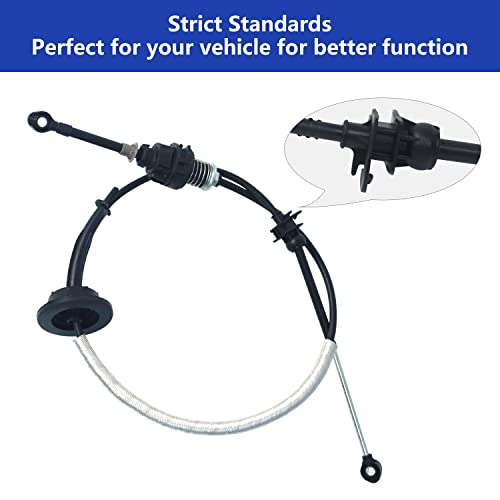 Backvolt Automatic Transmission Shift Shifting Cable, Compatible With Ford F-150 2004, Replace 4L3Z7E395Ba 4L3Z-7E395-Ba #TOP6