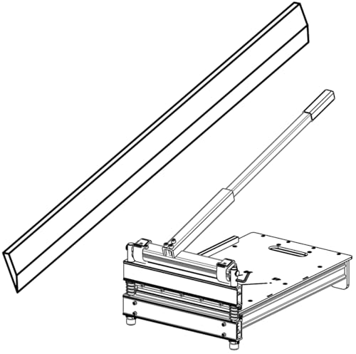 Hoja de repuesto de 13 pulgadas MC-330RB; para cortador de suelo laminado de 13 pulgadas MC-330 y TC-330 y ME-330