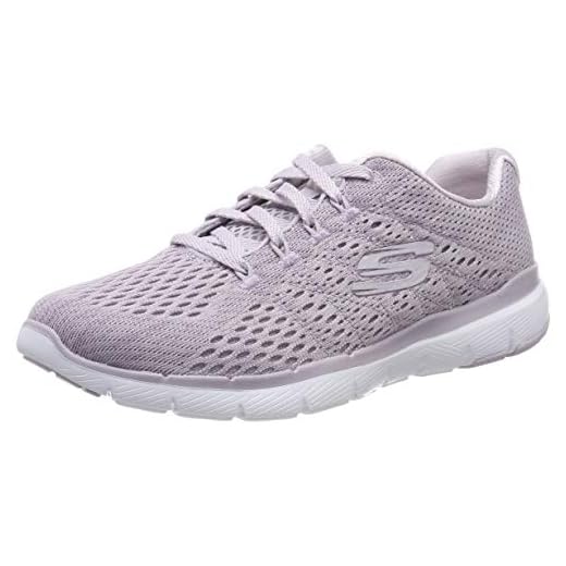 Skechers Flex Appeal 3.0-Satellites, Zapatillas para Mujer, Morado (Lavender Lav), 38 EU