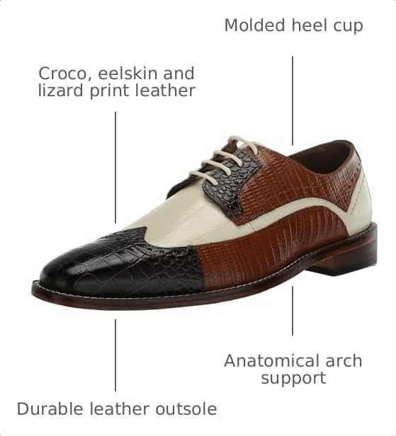Image of Stacy Adams Gallinari Wingtip Lace Up
