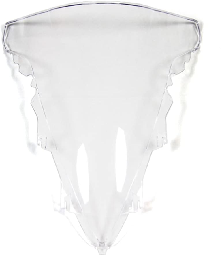 Motorcycle Windscreen Windshield Fit for 2009 2010 2011 2012 2013 2014 Yamaha YZF1000 YZF R1 YZF-R1 ABS Plastic Wind Deflector Front Wind Screen - Clear