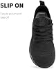 Zapatillas deportivas sin cordones para hombre, ligeras y antideslizantes, para correr y caminar, transpirables de malla tejida, para exterior y casual 8