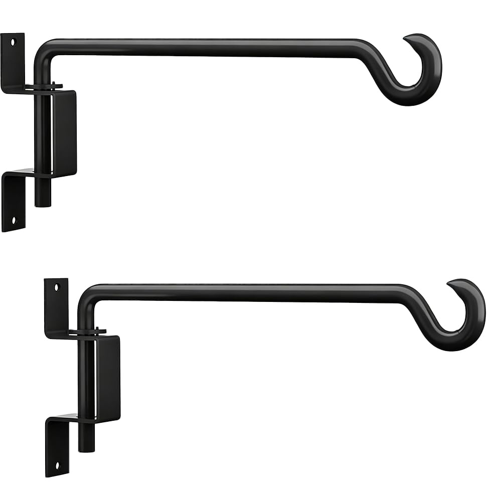 Supports rotatifs pour paniers de fleurs et mangeoires afin d'embellir votre terrasse