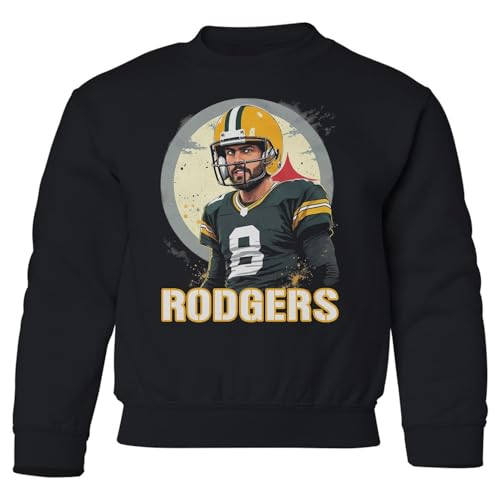 Rodgers Football Tribute - Pittsburgh Fans Youth Crewneck Sweatshirt