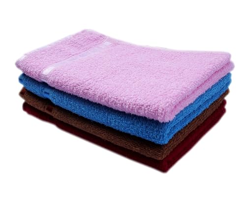 Image of Space Fly, Cotton Hand Towel, Gym Towel for Men Workout | Small Towel for Face and Hand | face Towel for Women | Hand Towel Set of 4 | Size: 30 x 45