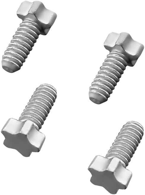 5 Star Screws Replacement for Richard Mille Watch Case Steel Screw H-2.5 L-4.5 E-1.4 Gray (2.6 * 1.4 * 4.5)
