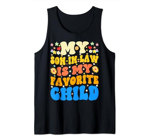 My Son In Law Is My Favorite Child Mother In Law Floral Cute Débardeur