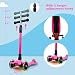 IMMEK Patinete de Tres 3 Ruedas,Patinete de 3 Ruedas Scooter con Led...