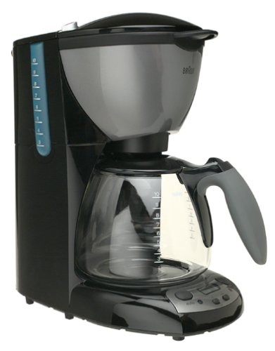Braun Kf580-Bk Aromadeluxe 10-Cup Timecontrol Coffeemaker, Black #TOP26