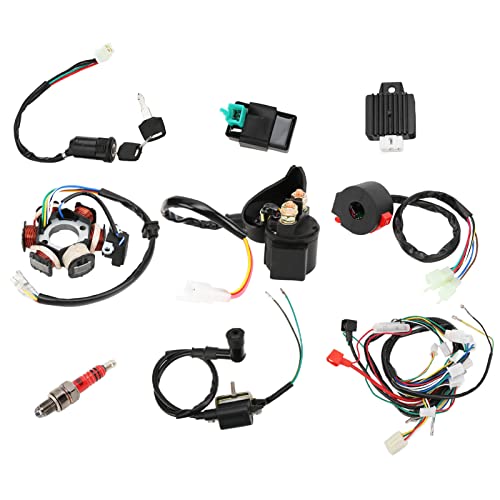 Cablagem de substituição CDI Quad Wire Harness para 50cc 70cc 90cc 110cc 125cc