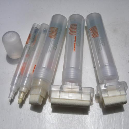 Montana Acrylic Empty Refillable Paint Marker Set of 5