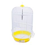 Jaula pajaros 33*53cm, barata y de buena calidad, con soporte de pie, contiene varios colores para elegir,ideal para pájaros .