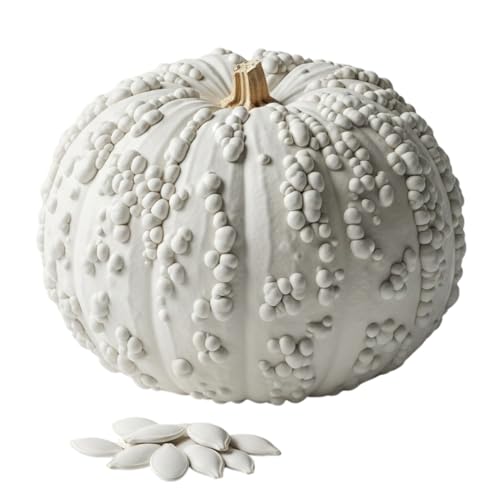 10 Warty White Specter Pumpkin Seeds for Planting...
