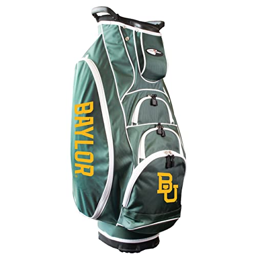 Team Golf NCAA Albatross Cart Bolsa de Golf, Ligera, Divisor de Palos de 10 vías, Bolsillo Enfriador Aislado, Soporte de Velcro para Guantes y Paraguas y Asas de Asistencia de elevación