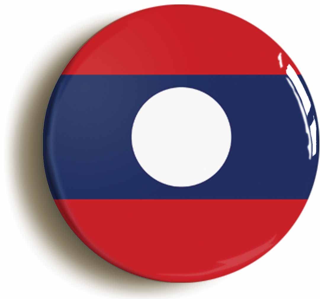 Ozorath Laos National Flag Fridge Magnet