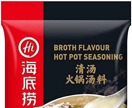 HAidilao Broth Flavor Hot Pot Seasoning, 110 g