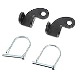 Remolque para bicicletas: obtendrá 2 juegos de acopladores de enganche para remolque de bicicletas, que puede usar o compartir con amigos, acopladores de enganche para remolque de bicicletas.