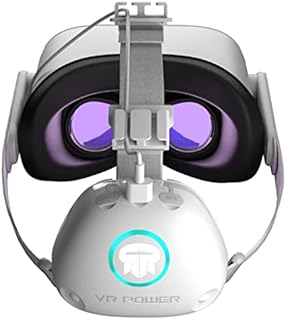 Rebuff Reality VR Power 2 - VR Headsets Battery Pack Compatible with Oculus Quest 2, 10,000mAh Extended 8 Hrs of Playtime and Lightweight Design, Counter Balance with Improved Comfort