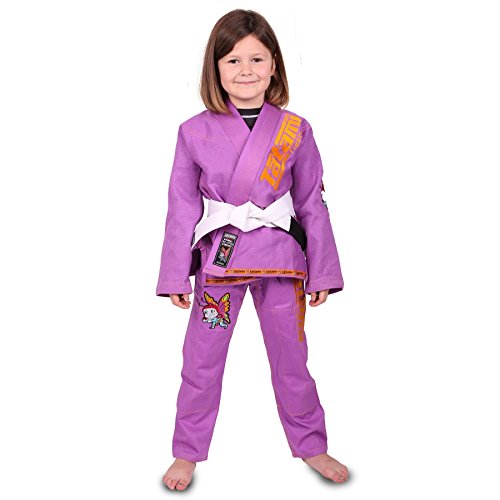 Tatami Fightwear Meerkatsu Kids Animal BJJ Gi - M00 - Purple