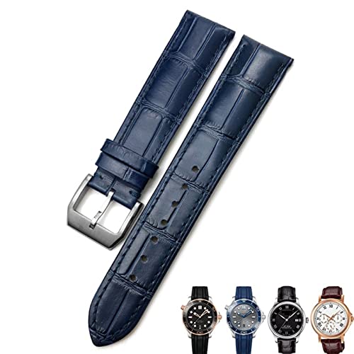 Bracelet en cuir 22mm avec fermoir papillon pour sublimer votre Omega
