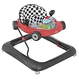 Olmitos – Andador Multifunción Formula 1 para bebés – Primeros pasos seguros – Con bandeja y asiento acolchado – Sistema de Bloqueo STOPPER (Rojo)