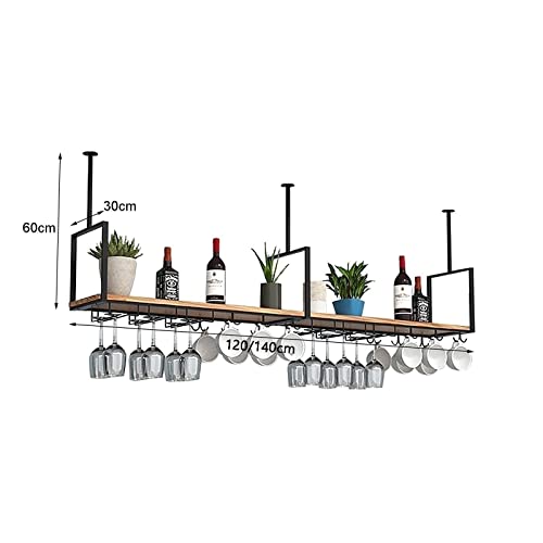 Support de verre à vin suspendu pour libérer l'espace des placards - 3