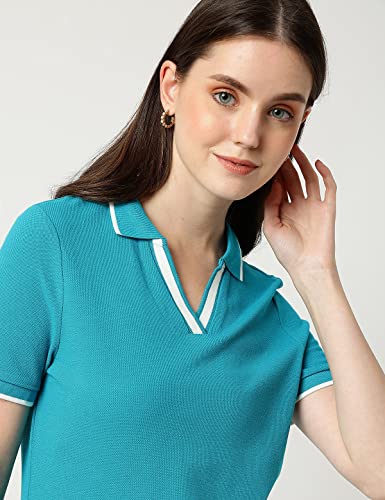 Image of Marks & Spencer Women's Cotton Striped Regular Fit T-Shirt