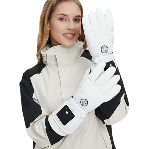 Gants hiver chauffants anti-onglée pour cyclisme et travail extérieur