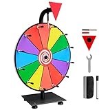 ruleta giratoria Sonidos de clic para llamar la atención: el puntero rojo hace un sonido de clic para agregar emoción y mejorar la atmósfera del juego para hacer más divertido, llamar la atención de los niños y despertar sus intereses.