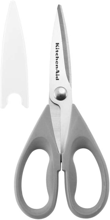 🛒 Crazy Deals KitchenAid All Purpose Shears with Protective Sheath, 8.72-Inch, Gray