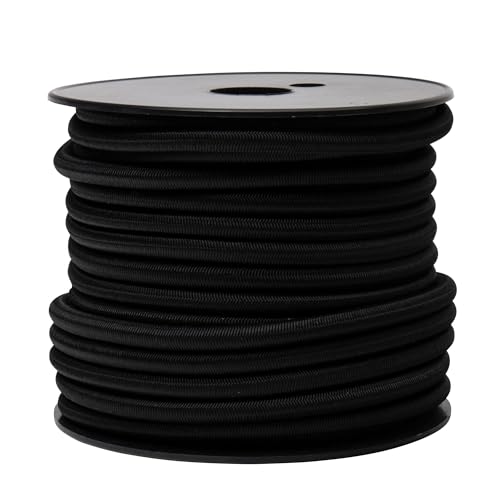 WERKA PRO Tendeur élastique Noir Ø 8mm x 20m