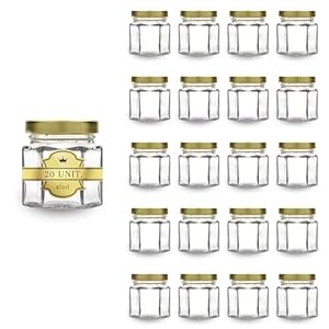 Espirito Rebelde 20x Sześciokątny Słoik do Miodu