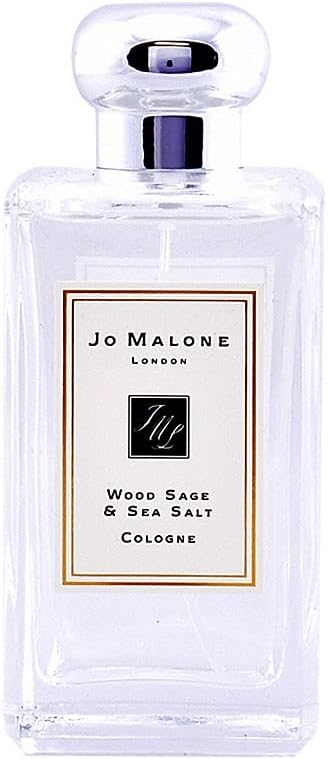 Jo Malone Wood Sage & Sea Salt para mujer Eau De Colonia Spray, 3.4 Oz |