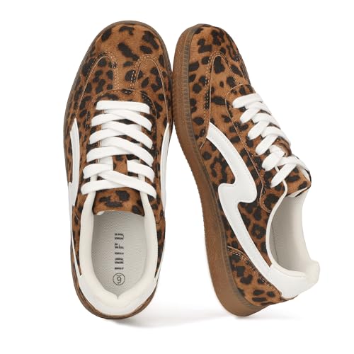 Image of IDIFU Womens Fashion Sneakers Comfortable Cute Casual Tennis Shoes | Non Slip Memory Foam Lightweight Trendy Retro Sneakers