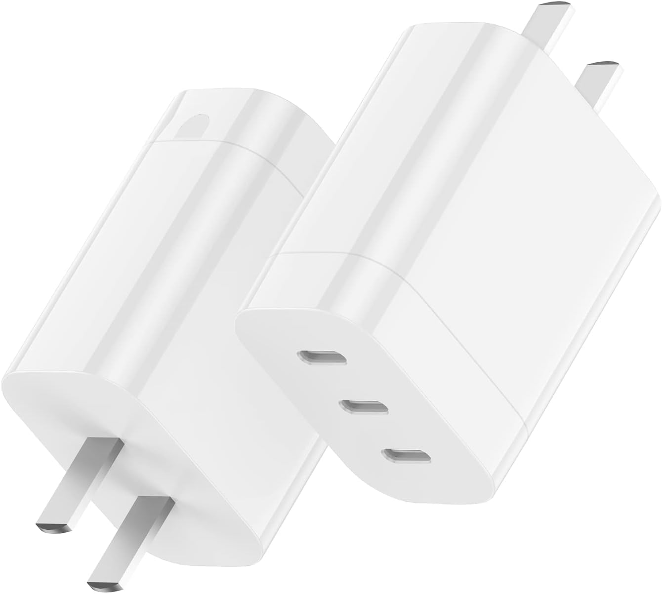 iPhone 13 14 Charger Block, 3-Port USB C Wall Charger Plug Block and PD,Type-C Apple iPhone Fast Charging Power Adapter Cube Brick for iPhone 14 Pro Max/13 mini/12/12 Pro/11,iPad Pro,Samsung Galaxy
